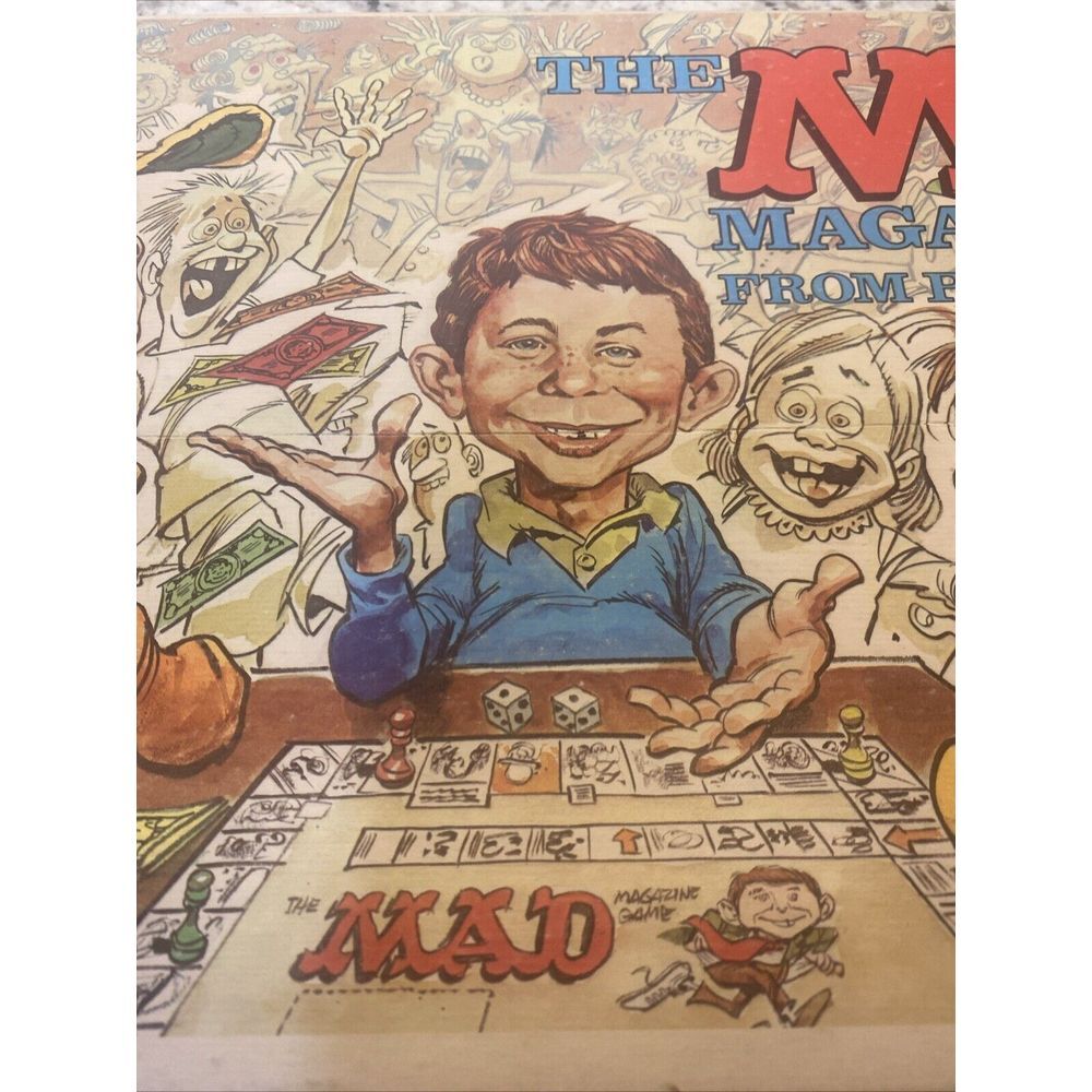 Vintage The MAD MAGAZINE Game Board‎ Game 1979 Parker Brothers READ